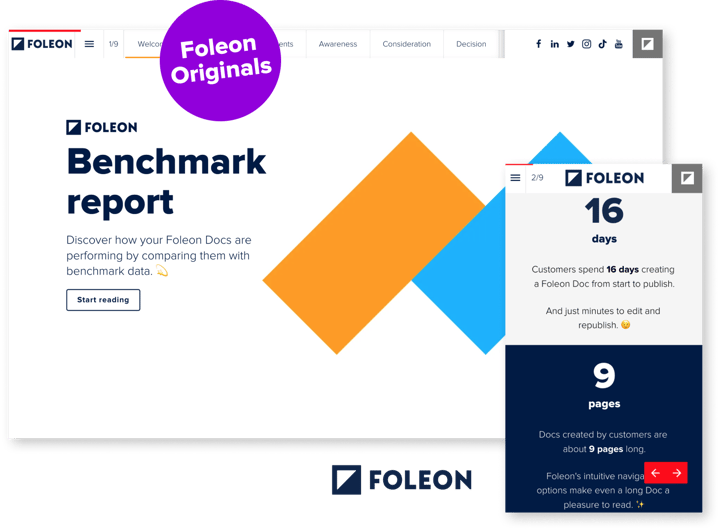 Foleon benchmark report